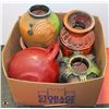Image 1 : BOX OF MEXICAN POTS