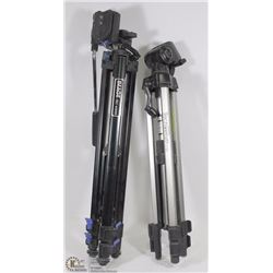 LOT OF 2 TRIPODS