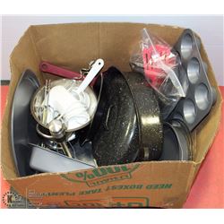 LARGE BOX W/BAKING ACCESSORIES INCL.