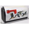 Image 1 : MAILBOX POST TYPE WITH DUCK SCENE