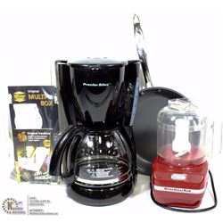 BOX W/KITCHEN AID CHEF'S CHOPPER FOOD