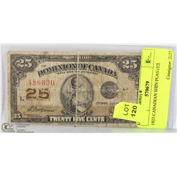 1923 CANADIAN SHIN PLASTER