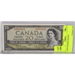 1954 CANADIAN $20 BILL