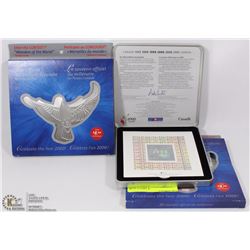 LOT OF 2 CANADA POST 2000 SETS WITH STAMPS &