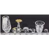 Image 1 : ESTATE LOT OF CRYSTAL INCL FIGURINES AND GLASSES