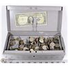 Image 1 : ESTATE SAFE BOX MONEY COINS