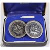 Image 1 : 1942 /1949 SILVER COIN CUFFLINKS