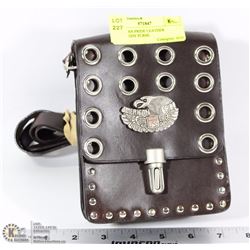 AMERICAN PRIDE LEATHER CROSSBODY PURSE