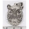 Image 1 : HEAVY RHINESTONE TIGER PENDANT