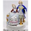 Image 1 : 5" FRENCH COUPLE SEATED AND STANDING MADE IN