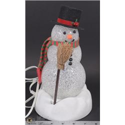 AVON SNOWMAN LAMP
