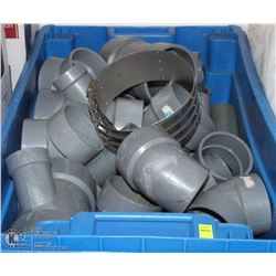 LARGE TOTE WITH PVC COUPLINGS AND ETC
