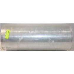LARGE ROLL OF SHRINK-WRAP 19.5" X UNKNOWN LENGTH