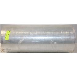 LARGE ROLL OF SHRINK-WRAP 19.5" X UNKNOWN LENGTH