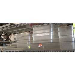 SHELF 1 CONTENTS: ALL ASSORTED PLASTIC INSERTS