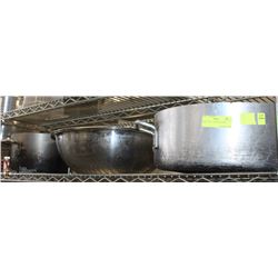 SHELF 7 INCL  ASSORTED POTS