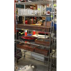 6 SHELF ROLLING CART ON CHOICE