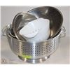 Image 1 : 3 STRAINERS IN DIFFERENT SIZES