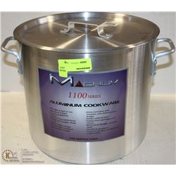 LARGE ALUMINUM POT WITH LID