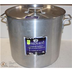 EXTRA LARGE ALUMINUM POT WITH LID