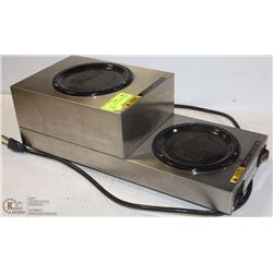 2 POT BUNN COUNTERTOP COFFEE WARMER