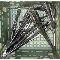 TUB OF TONGS