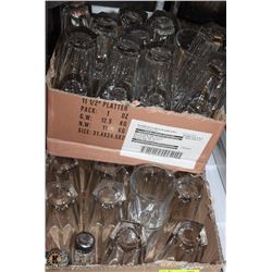 2 BOXES OF BEVERAGE GLASSES