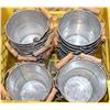 Image 1 : CRATE OF TIN BUCKETS