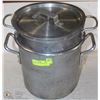 Image 1 : LARGE DOUBLE BOILER WITH LID
