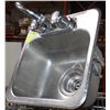 Image 1 : SMALL STAINLESS SINK WITH TAPS AND FAUCET