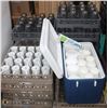 Image 1 : PALLET OF BEVERAGE GLASSES, COFFEE CUPS