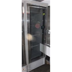 HUSSMAN 1 GLASS DOOR FREEZER 29"X81"