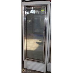 HUSSMAN 1 GLASS DOOR FREEZER 29"X81"