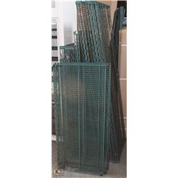 LOT OF 3 METAL METRO RACKS