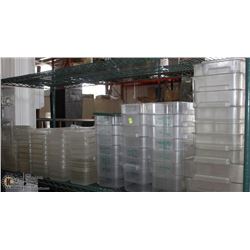 SHELF 1 LARGE ASSORTMENT OF PLASTIC INSERTS AND