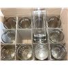 Image 1 : BOX OF 12 BEVERAGE GLASSES- TALL