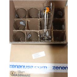 2 BOXES OF 12-16OZ PILSNER GLASSES