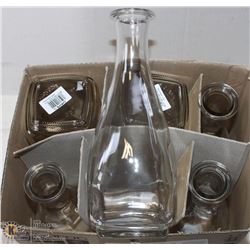 6 ARCOROC 1L WINE DECANTER x3