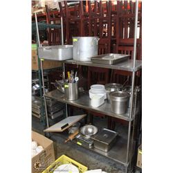 3 SHELF KITCHEN UTILITY CART