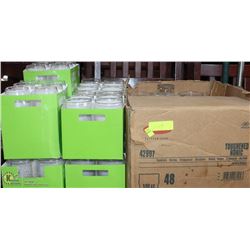 8 BOXES OF ASSORTED GLASSES