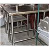 Image 1 : LOT OFTHREE 18" STAINLESS STELL TABLES