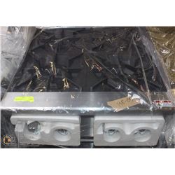 ME#5 MRE- HEAVY DUTY COUNTER TOP HOTPLATE 4 GAS