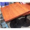 Image 1 : BAR HEIGHT RESTAURANT TABLE X15