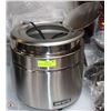Image 1 : ME#10-SOUP KETTLE 9 LITRE CAPACITY , HINGED SS LID