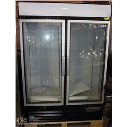 NEW 2 DOOR UPRIGHT FREEZER