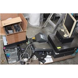 PALLET WITH COMPLETE POS SYSTEM INCL SECURITY