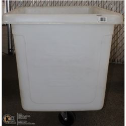 LARGE RUBBERMAID ROLLING BIN ON CHOICE