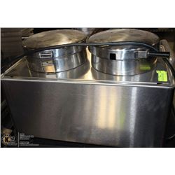 DOUBLE POT SOUP WARMER