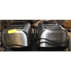 LOT OF 2 TOASTERS