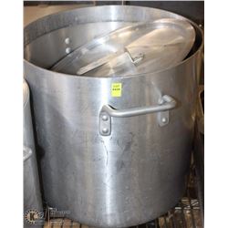 EXTRA LARGE ALUMINUM POT WITH LID